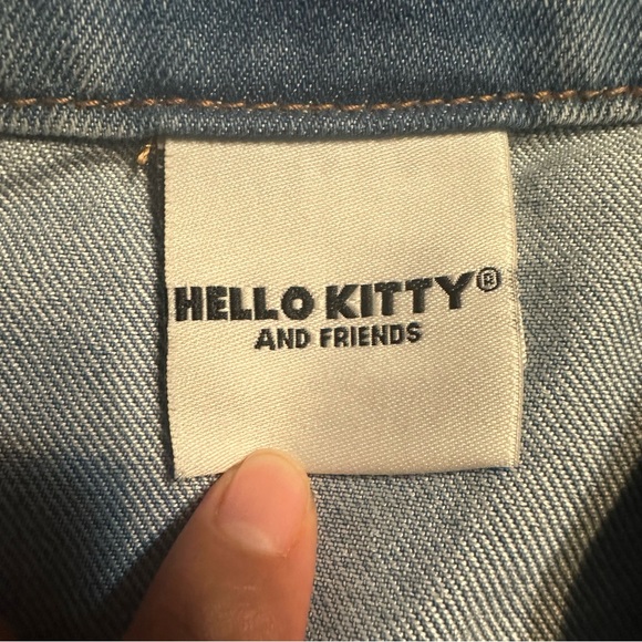 Hello Kitty Kids Jean Jacket - Light Blue - Picture 7 of 10